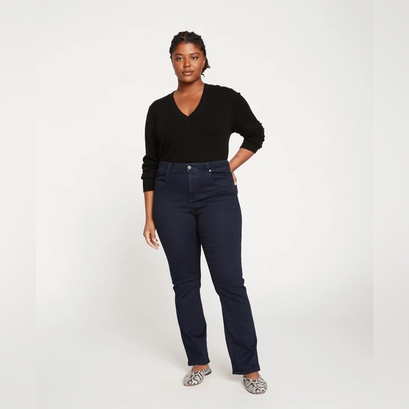 Universal Standard Denim - Universal Standard Indigo Marne Bootcut Denim Jeans 12